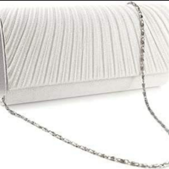 Anladia Honeycomb Designed Sparkle Glitter Evening Clutch Bag Bridal Handbag - Picture 1 of 6